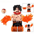 Portgas D Ace from ONE PIECE Anime Lego Minifigures custom toys 6 - DelsBricks MinifiguresMinifiguresDelsBricks MinifiguresDelsbricks