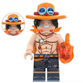 Portgas D Ace from ONE PIECE Anime Lego Minifigures custom toys New - DelsBricks MinifiguresMinifiguresDelsBricks MinifiguresDelsbricks