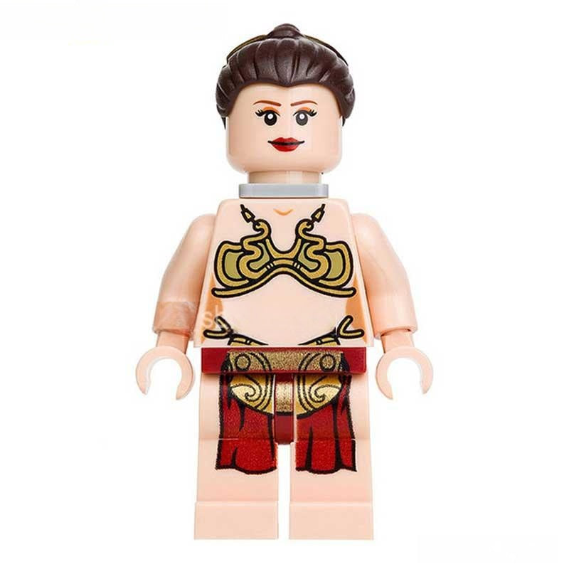 Princess Leia Slave Outfit from Return Of The Jedi | Lego Star wars Minifigures - DelsBricks MinifiguresLego Star Wars MinifiguresDelsBricks MinifiguresDelsbricks.com