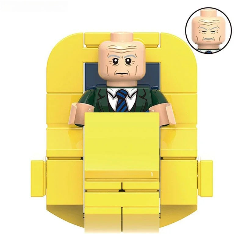 Professor Xavier From X - Men 97 Lego Minifigures Custom Toys - DelsBricks MinifiguresMinifiguresDelsBricks MinifiguresDelsbricks
