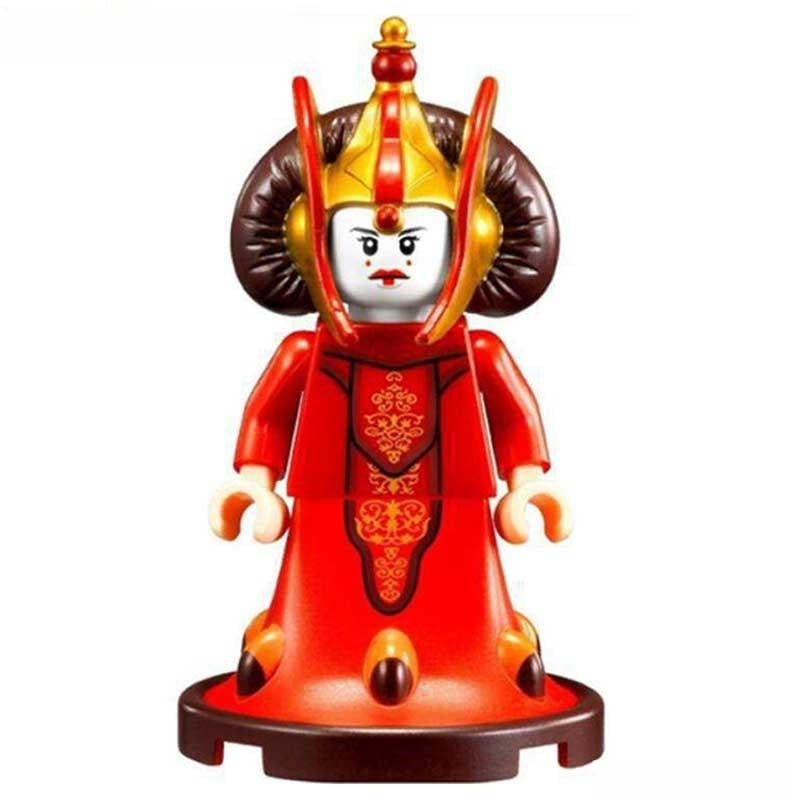Queen Amidala The Phantom Menace Lego Star wars Minifigures - DelsBricks MinifiguresLego Star Wars MinifiguresDelsBricks MinifiguresDelsbricks.com
