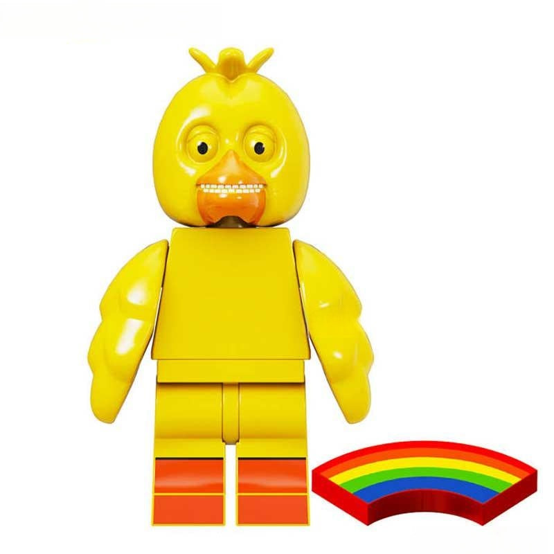 Rainbow Friends Yellow bird Lego Minifigures Custom Toys - DelsBricks MinifiguresMinifiguresDelsBricks MinifiguresDelsbricks