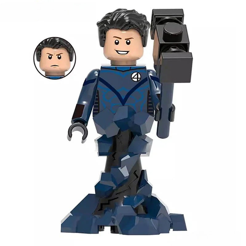 Reed Richards from Fantastic Four Best Lego Minifigures Custom Toys - DelsBricks MinifiguresMinifiguresDelsBricks MinifiguresDelsbricks