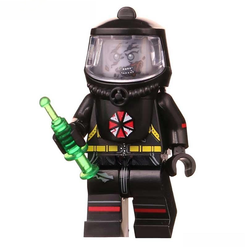 Resident Evil Hazmat Zombie - DelsBricks MinifiguresLego Horror MinifiguresDelsBricks MinifiguresDelsbricks.com