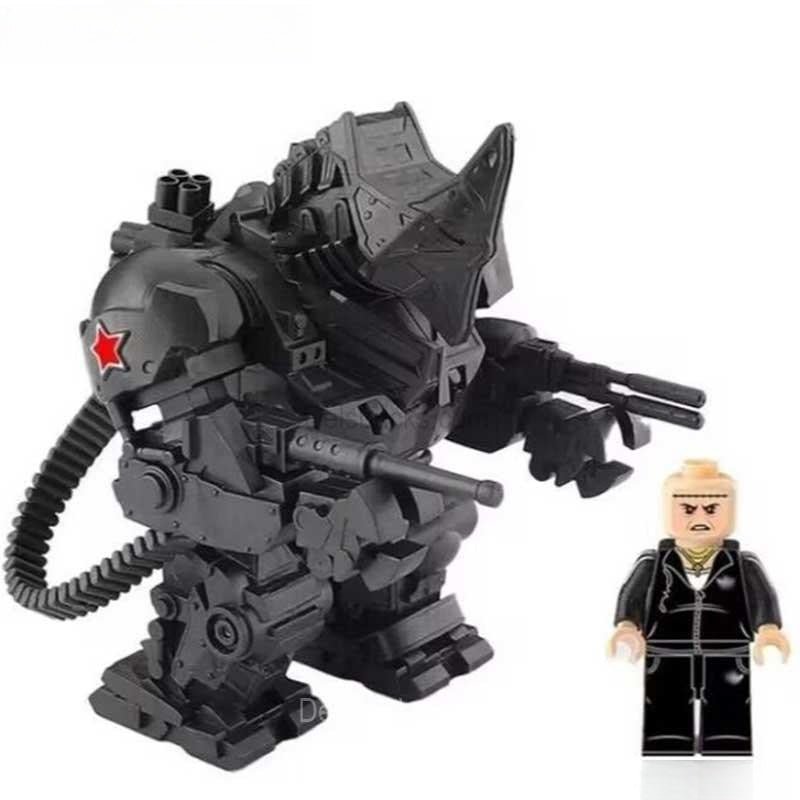 Rhino from Amazing Spider - Man 2 (big figure) Lego Marvel Minifigures - DelsBricks MinifiguresSpiderman Lego MinifiguresDelsBricks MinifiguresDelsbricks.com