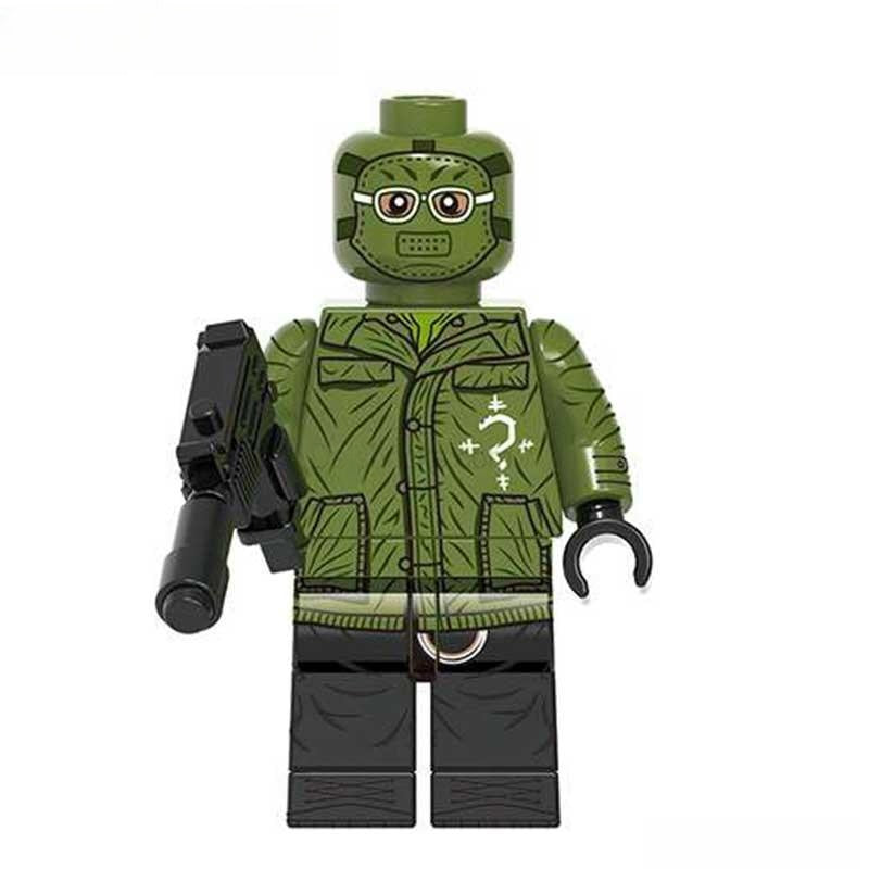 Riddler from The Batman Lego Minifigures Custom Toys - DelsBricks MinifiguresMinifiguresDelsBricks MinifiguresDelsbricks