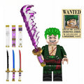 Roronoa Zoro from One Piece Lego Anime Minifigures Custom Toys set 5 - DelsBricks MinifiguresMinifiguresDelsBricks MinifiguresDelsbricks