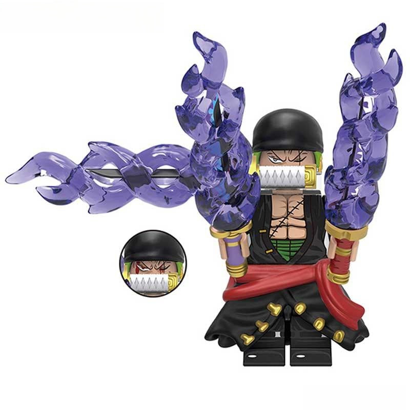 Roronoa Zoro from One Piece Lego Anime Minifigures Custom Toys set 6 - DelsBricks MinifiguresMinifiguresDelsBricks MinifiguresDelsbricks