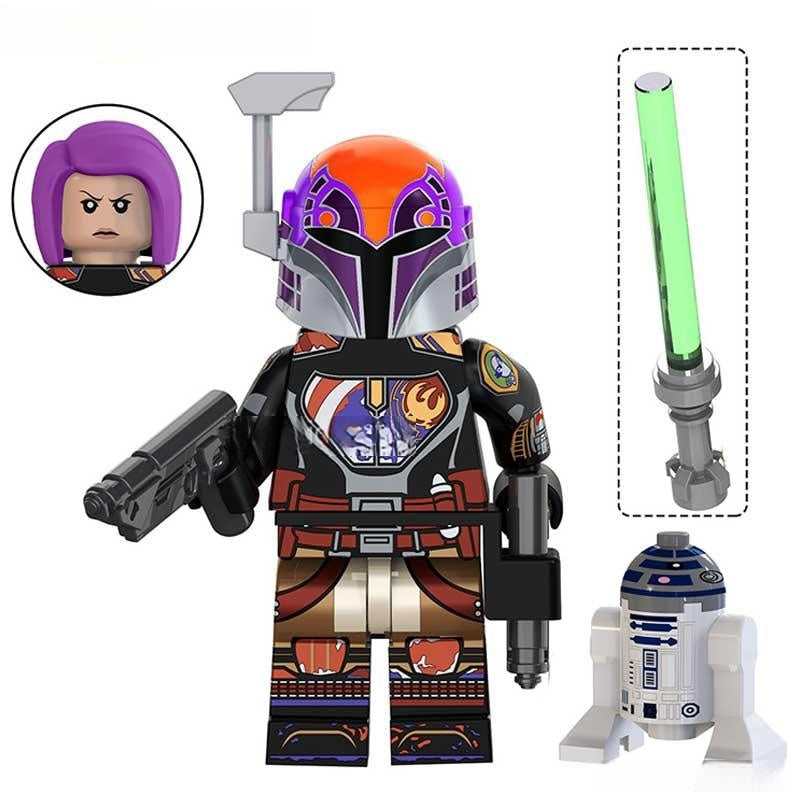 Sabine Wren from Ahsoka Lego Star Wars Minifigures - DelsBricks MinifiguresLego Star Wars MinifiguresDelsBricks MinifiguresDelsbricks.com