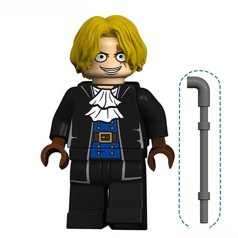 Sabo from ONE PIECE Anime Lego Minifigures custom toys - DelsBricks MinifiguresMinifiguresDelsBricks MinifiguresDelsbricks