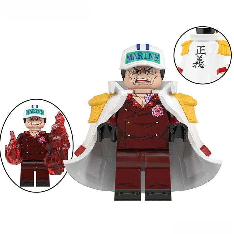 Sakazuki ONE PIECE Anime Lego Minifigures custom toys NEW - DelsBricks MinifiguresMinifiguresDelsBricks MinifiguresDelsbricks