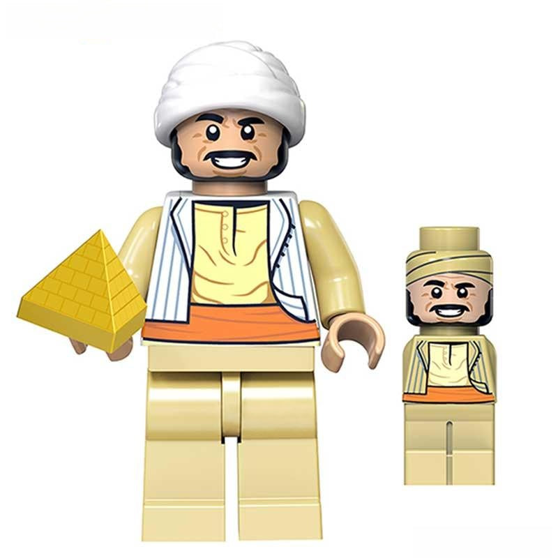 Sallah from Indiana Jones | Lego Minifigures Custom Toys - DelsBricks MinifiguresMinifiguresDelsBricks MinifiguresDelsbricks