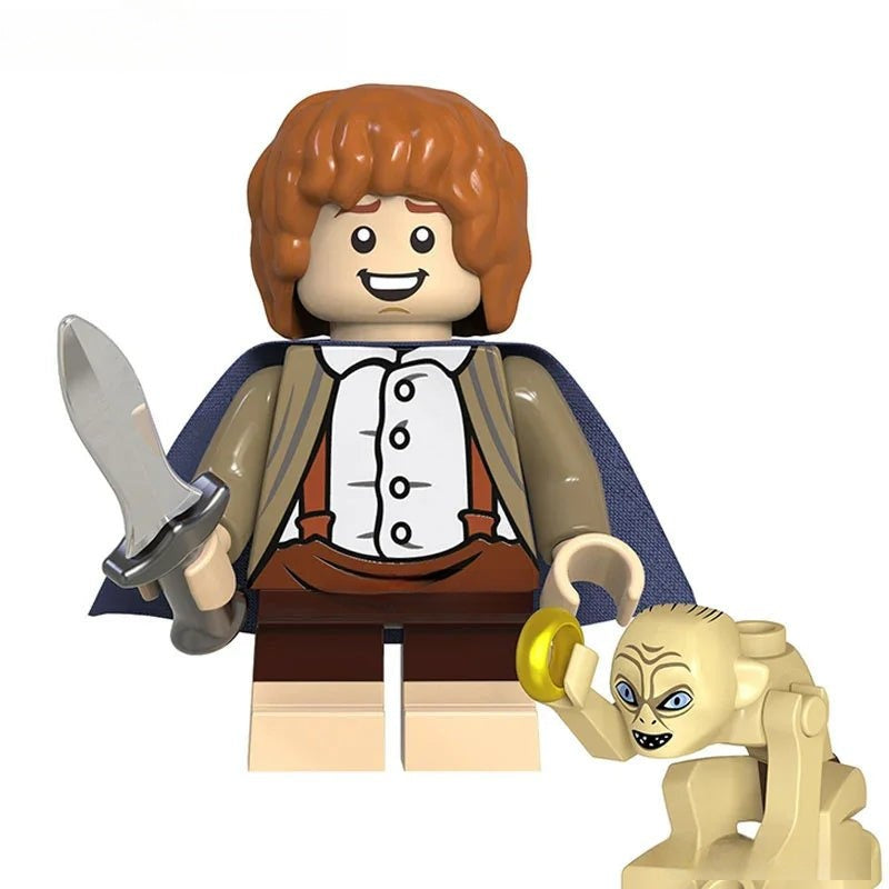 Sam Lord of The Rings Lego Minifigures Custom Toys - DelsBricks MinifiguresMinifiguresDelsBricks MinifiguresDelsbricks