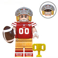 San Francisco 49ers NFL Football Teams Lego Minifigures Custom Toys - DelsBricks MinifiguresMinifiguresDelsBricks MinifiguresDelsbricks