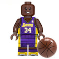 Shaquille O'Neal Lego Minifigures Custom Toys Sports Icons NBA - DelsBricks MinifiguresMinifiguresDelsBricks MinifiguresDelsbricks