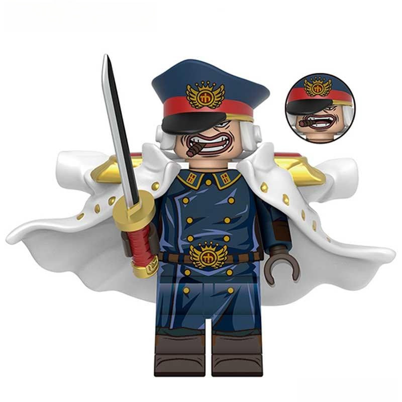 Shiryu from One Piece Lego Anime Minifigures Custom Toys set s7 - DelsBricks MinifiguresMinifiguresDelsBricks MinifiguresDelsbricks
