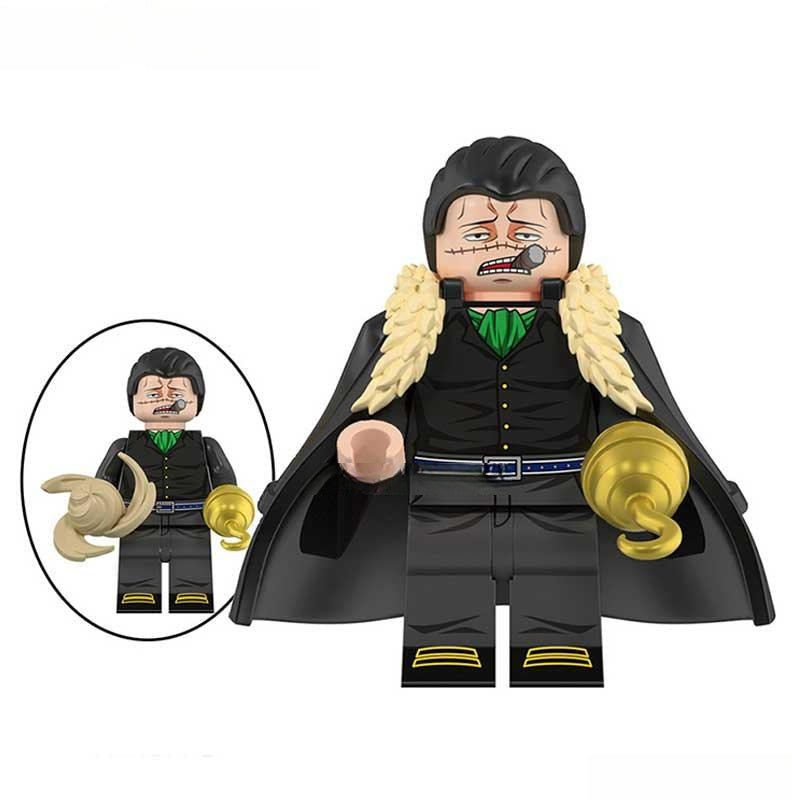 Sir Crocodile from ONE PIECE Anime Lego Minifigures custom toys 1 - DelsBricks MinifiguresMinifiguresDelsBricks MinifiguresDelsbricks