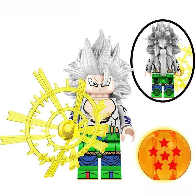 Son Goku 4 Dragon Ball Z Lego Minifigures Anime Custom Toys - DelsBricks MinifiguresMinifiguresDelsBricks MinifiguresDelsbricks