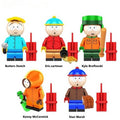 South Park LEGO minifigures set of 5 custom cartoon figures collection minifigure toys