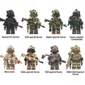 Special Forces Soldiers Set of 8 Lego Minifigures Custom Toys 2 - DelsBricks MinifiguresMinifiguresDelsBricks MinifiguresDelsbricks
