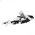 Speeder Bike & Biker Scout Lego Minifigures Custom Toys - DelsBricks MinifiguresMinifiguresDelsBricks MinifiguresDelsbricks