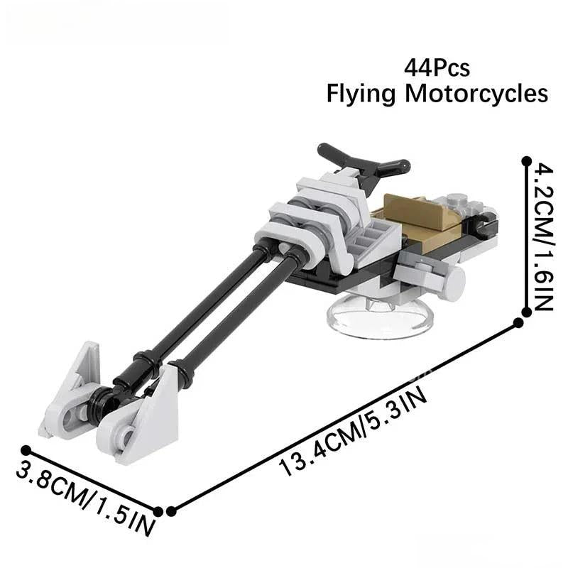 Speeder Bike from Star Wars Mandalorian Lego Minifigures Custom Toys - DelsBricks MinifiguresMinifiguresDelsBricks MinifiguresDelsbricks