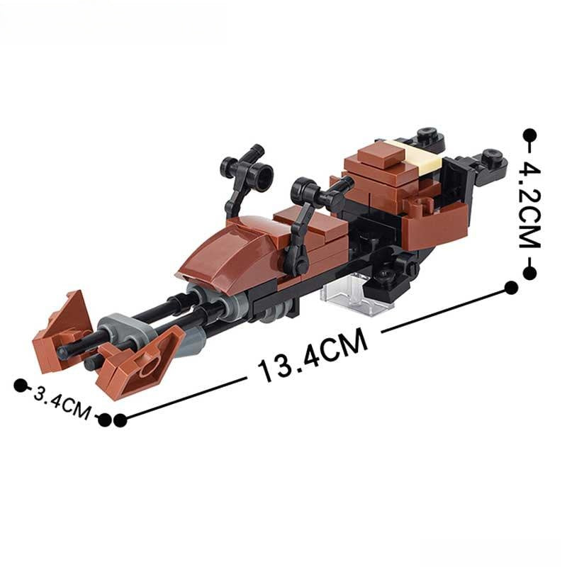 Speeder Bike Star Wars Lego Minifigures Custom Toys - DelsBricks MinifiguresMinifiguresDelsBricks MinifiguresDelsbricks
