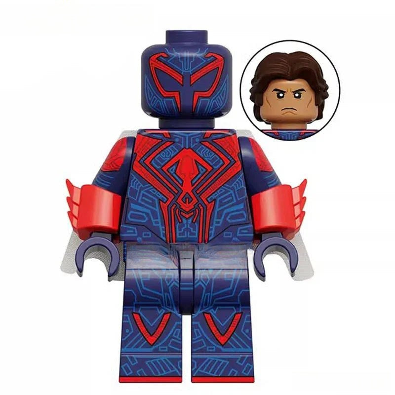 Spider - Man 2099 Spider - verse Lego Minifigures Custom Toys NEW - DelsBricks MinifiguresSpiderman Lego MinifiguresDelsBricks MinifiguresDelsbricks.com