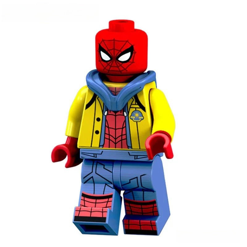 Spider - Man Peter Parker Spiderman Far from home Minifigures - DelsBricks MinifiguresSpiderman Lego MinifiguresDelsBricks MinifiguresDelsbricks.com