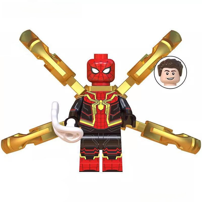 Spider - Man with Nano suit & Claws Lego Minifigures Custom Toys 3 - DelsBricks MinifiguresSpiderman Lego MinifiguresDelsBricks MinifiguresDelsbricks.com