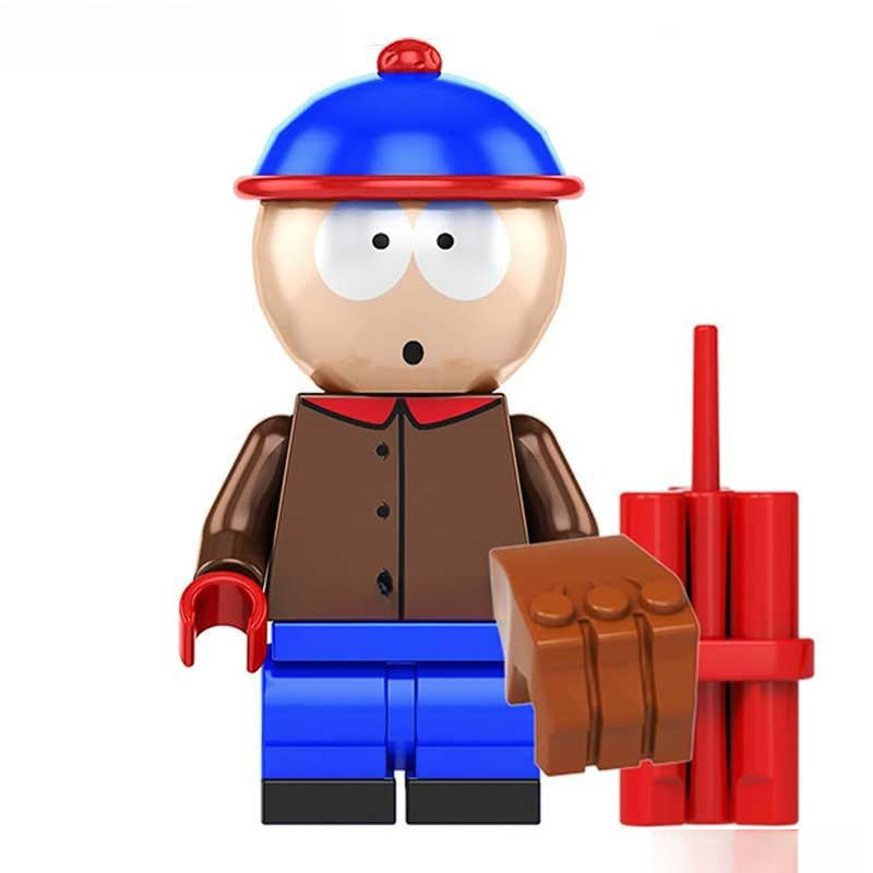 Stan Marsh South Park LEGO minifigure custom cartoon collectible figure- minifigure toys