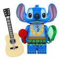 Stitch with Guitar & hula Outfit Lego Disney Minifigures Custom Toys - DelsBricks MinifiguresMinifiguresDelsBricks MinifiguresDelsbricks
