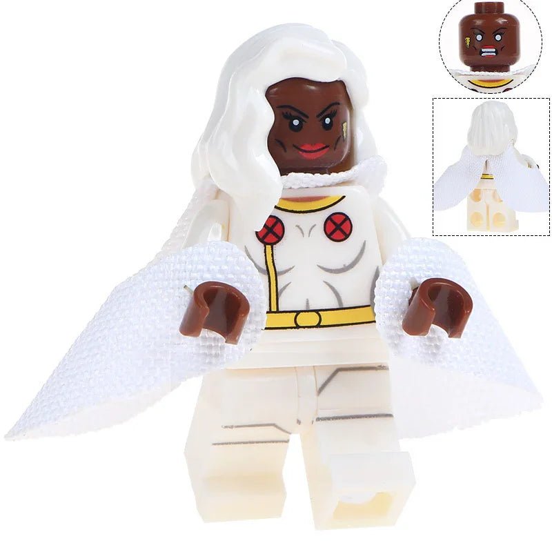 Storm The X - Men Lego Minifigures Custom Toys - DelsBricks MinifiguresMinifiguresDelsBricks MinifiguresDelsbricks