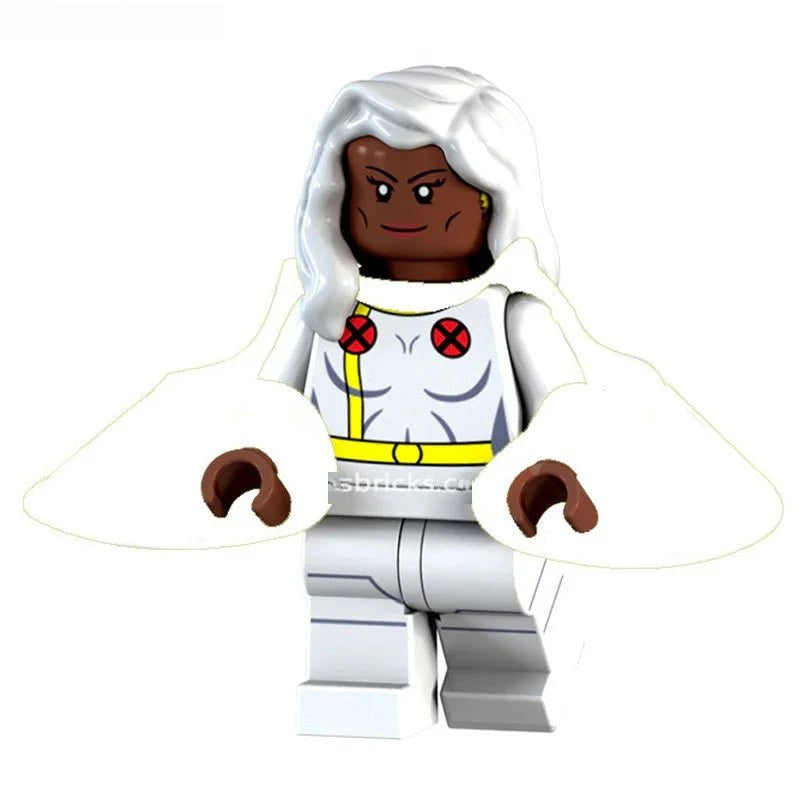 Storm The X - Men Lego Minifigures Custom Toys - DelsBricks MinifiguresMinifiguresDelsBricks MinifiguresDelsbricks