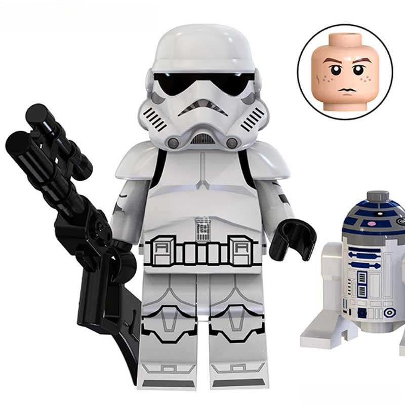 Stormtrooper & Mini R2D2 Droid Lego Star Wars Minifigures - DelsBricks MinifiguresLego Star Wars MinifiguresDelsBricks MinifiguresDelsbricks.com