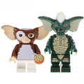 Stripe & Gizmo from Gremlins Mogwai Lego Minifigures Custom Toys - DelsBricks MinifiguresMinifiguresDelsBricks MinifiguresDelsbricks