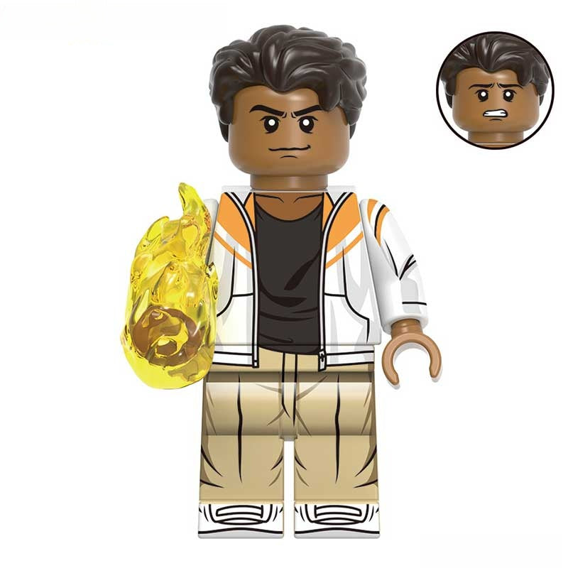 Sunspot From X - Men '97 Lego Minifigures custom toys 2 - DelsBricks MinifiguresMinifiguresDelsBricks MinifiguresDelsbricks