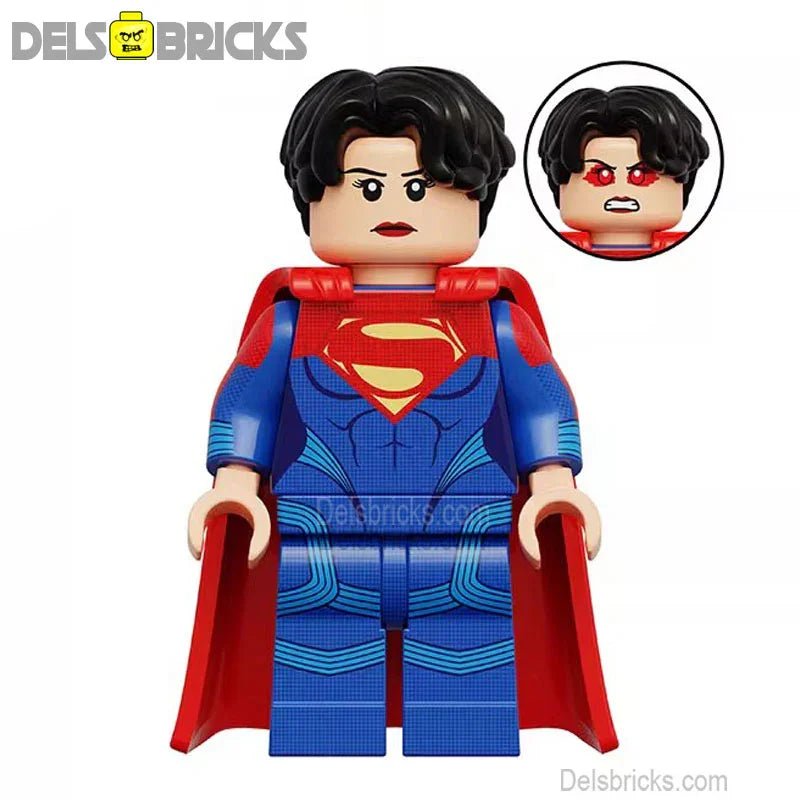 Supergirl from The Flash Movie Superman Lego Minifigures Custom Toys - DelsBricks MinifiguresMinifiguresDelsBricks MinifiguresDelsbricks