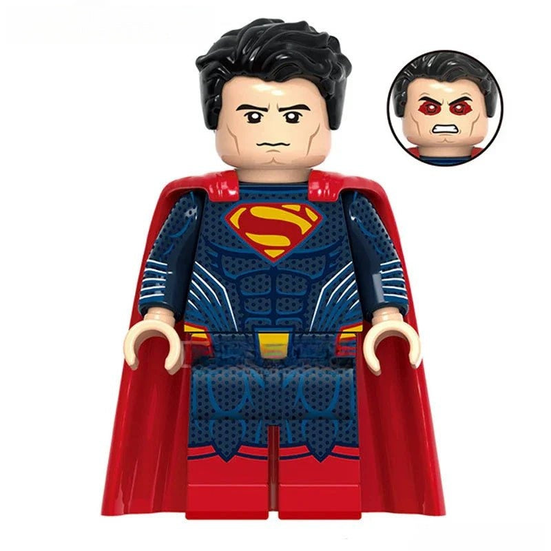 Superman Justice League Lego Minifigures Custom Toys - DelsBricks MinifiguresMinifiguresDelsBricks MinifiguresDelsbricks