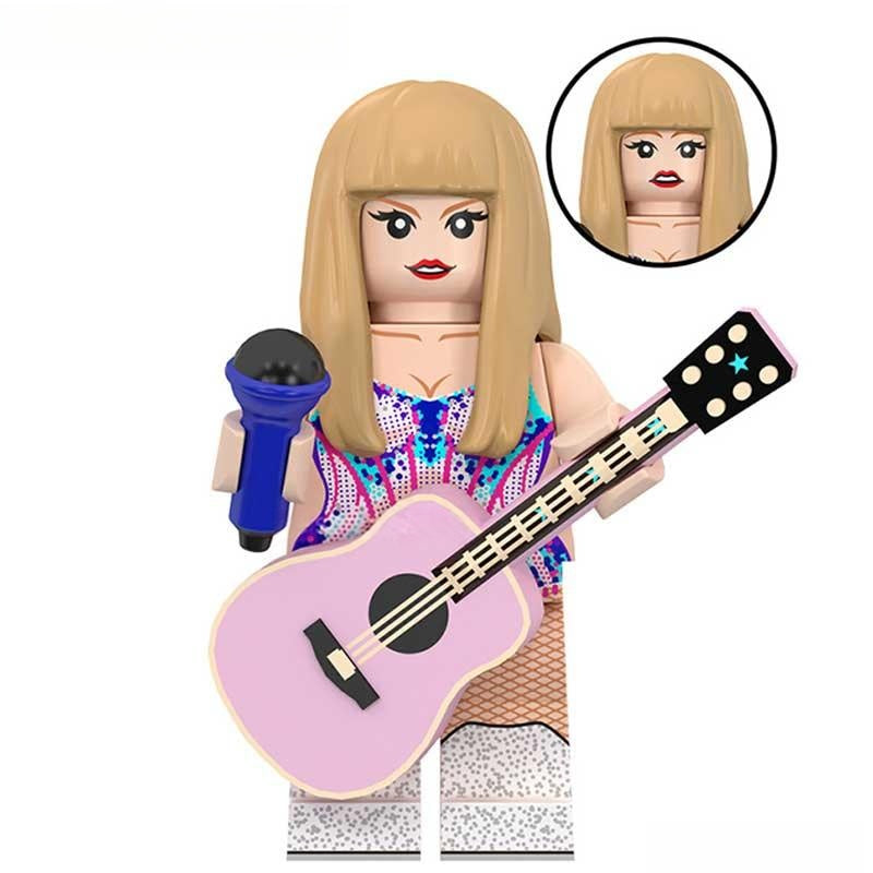 Taylor Swift Lego Minifigures Custom Music Toys Eras Tour set 2 - 1 - DelsBricks MinifiguresMinifiguresDelsBricks MinifiguresDelsbricks