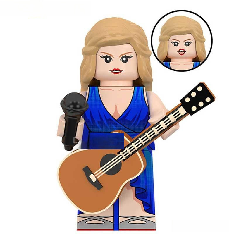 Taylor Swift Lego Minifigures Custom Music Toys Eras Tour set 2 - 2 - DelsBricks MinifiguresMinifiguresDelsBricks MinifiguresDelsbricks
