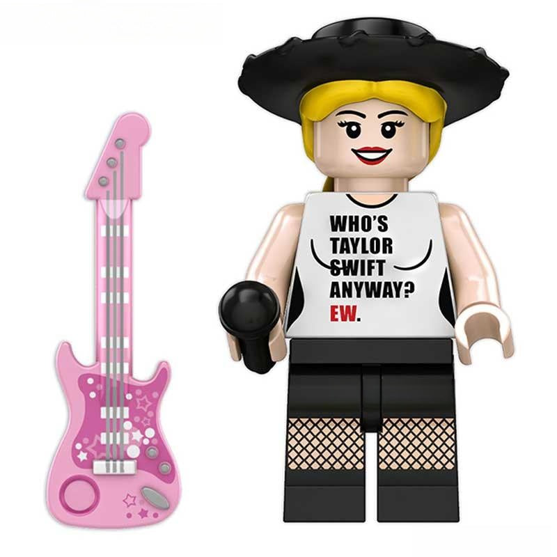 Taylor Swift Lego Minifigures Custom Music Toys Eras Tour set 3 - 7 - DelsBricks MinifiguresMinifiguresDelsBricks MinifiguresDelsbricks