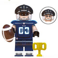 Tennessee Titans NFL Football Teams Lego Minifigures Custom Toys - DelsBricks MinifiguresMinifiguresDelsBricks MinifiguresDelsbricks