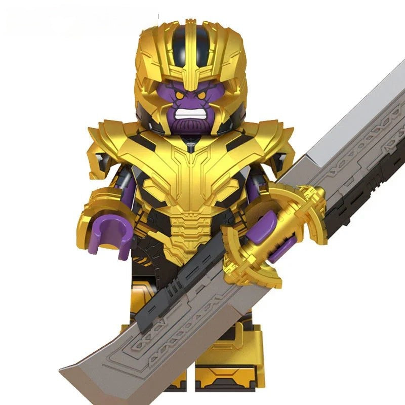 Thanos Avengers Minifigures Lego Minifigures Custom Toys - DelsBricks MinifiguresMinifiguresDelsBricks MinifiguresDelsbricks