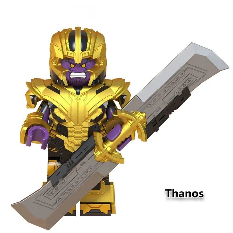 Thanos Avengers Minifigures Lego Minifigures Custom Toys - DelsBricks MinifiguresMinifiguresDelsBricks MinifiguresDelsbricks