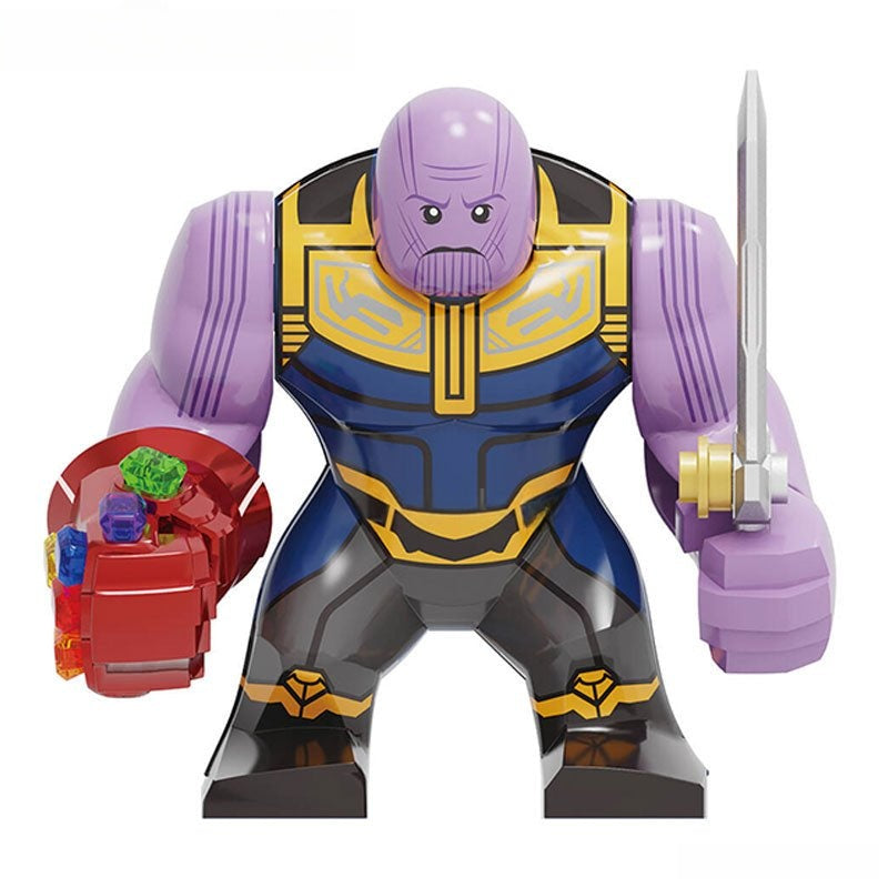 Thanos (Large size) Avengers Lego Minifigures Custom Toys 2 - DelsBricks MinifiguresMinifiguresDelsBricks MinifiguresDelsbricks