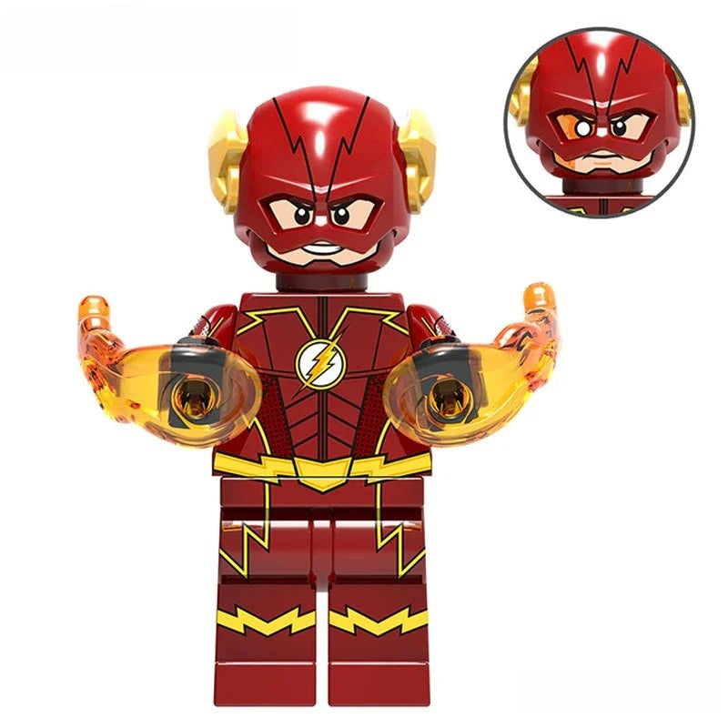 The Flash Barry Allen - TV Show Version - DelsBricks MinifiguresMinifiguresDelsBricks MinifiguresDelsbricks