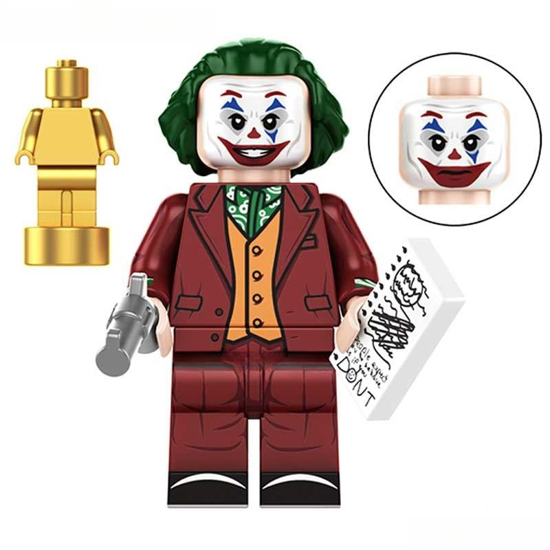 The Joker Arthur Fleck Joaquin Phoenix Lego Minifigures Custom Toys 1 - DelsBricks MinifiguresMinifiguresDelsBricks MinifiguresDelsbricks