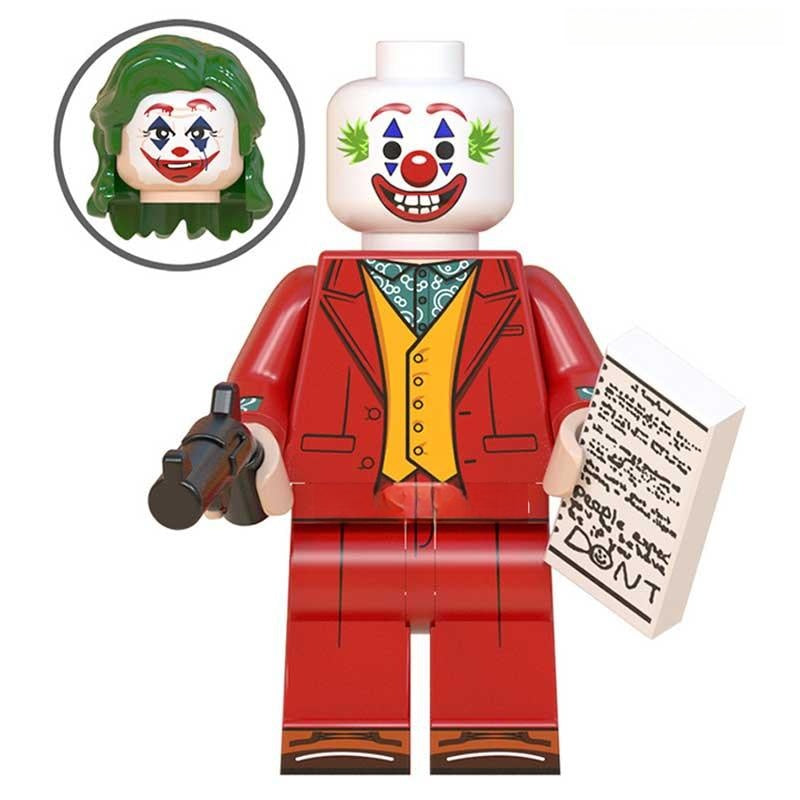 The Joker Arthur Fleck Lego Minifigures Custom Toys - DelsBricks MinifiguresMinifiguresDelsBricks MinifiguresDelsbricks
