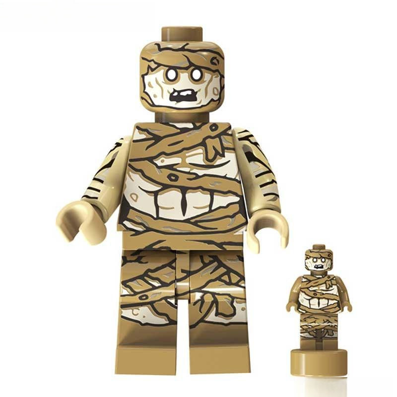 The Mummy Horror movie Lego Minifigures custom toys - DelsBricks MinifiguresLego Horror MinifiguresDelsBricks MinifiguresDelsbricks.com